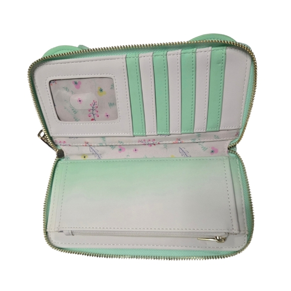 Loungefly Minnie Mouse Pressed Flower Wallet - Picture 4 of 10
